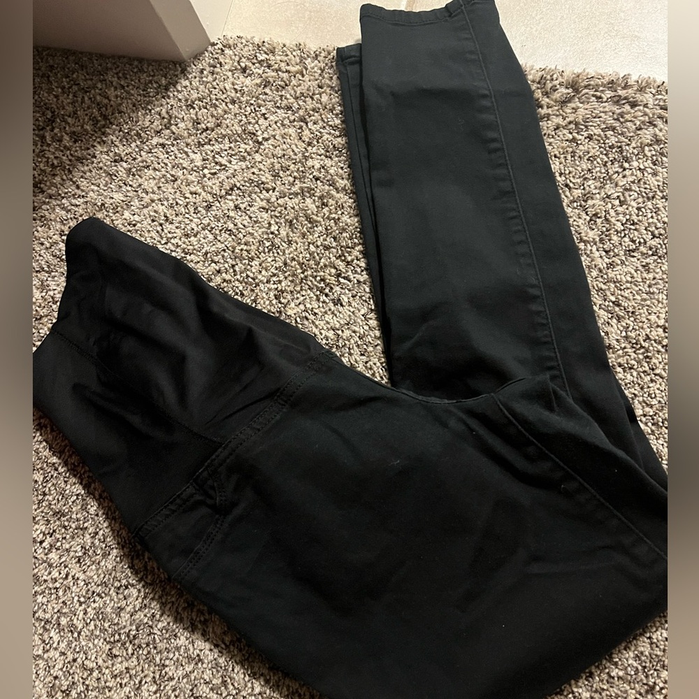 Over the belly black pants skinny jeans - Isabel maternity